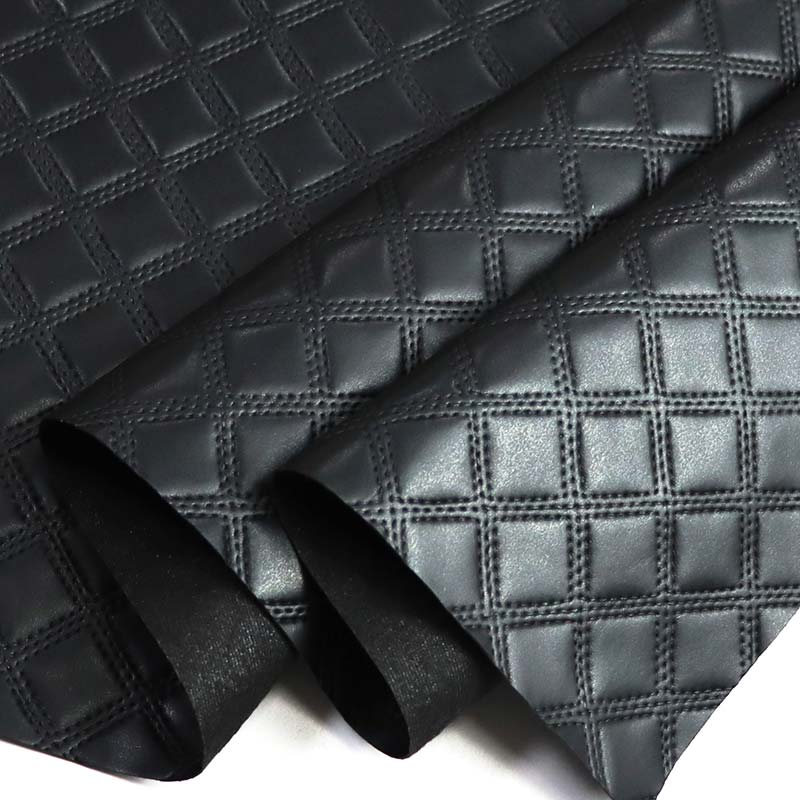 Vonkajší materiál kosoštvorec z umelej PVC kože