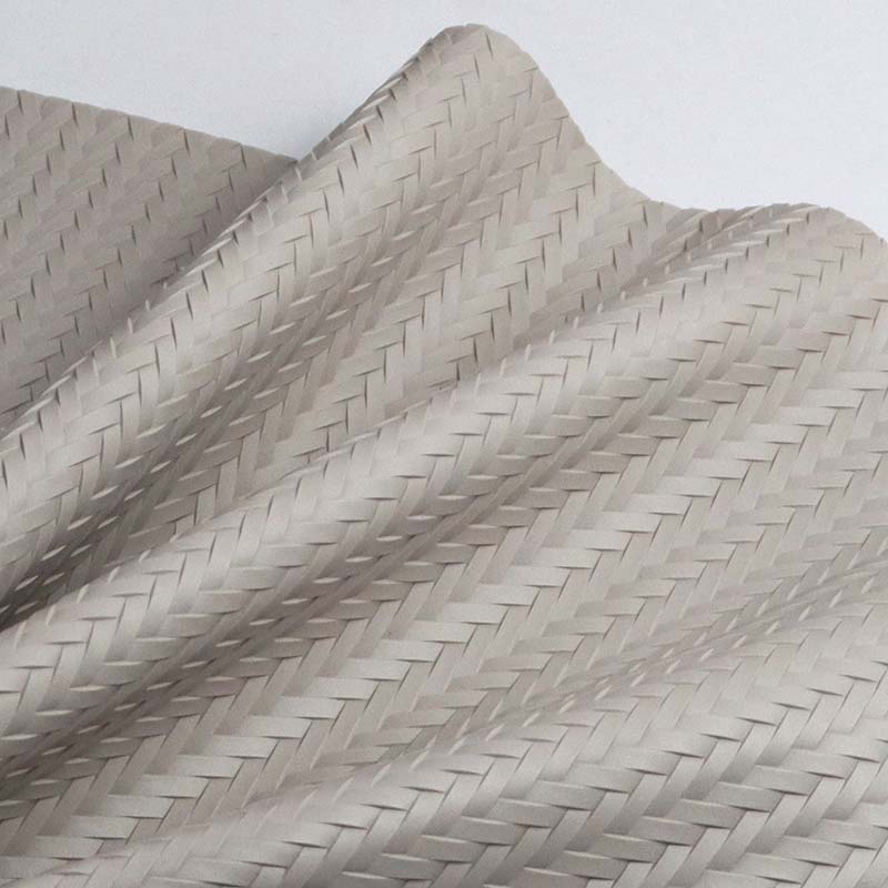 Tkaná PVC kožená tkanina na vonkajší nábytok Tkaná PVC kožená tkanina na vonkajší nábytok