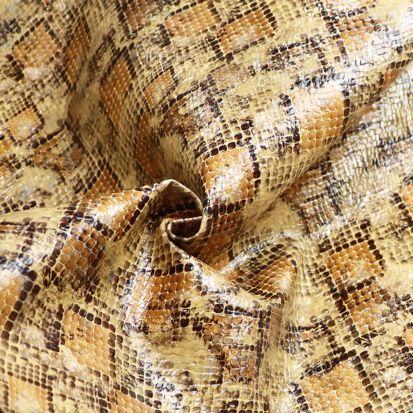 Crystal Snake Skin Topánky Tašky PU imitácia kože
