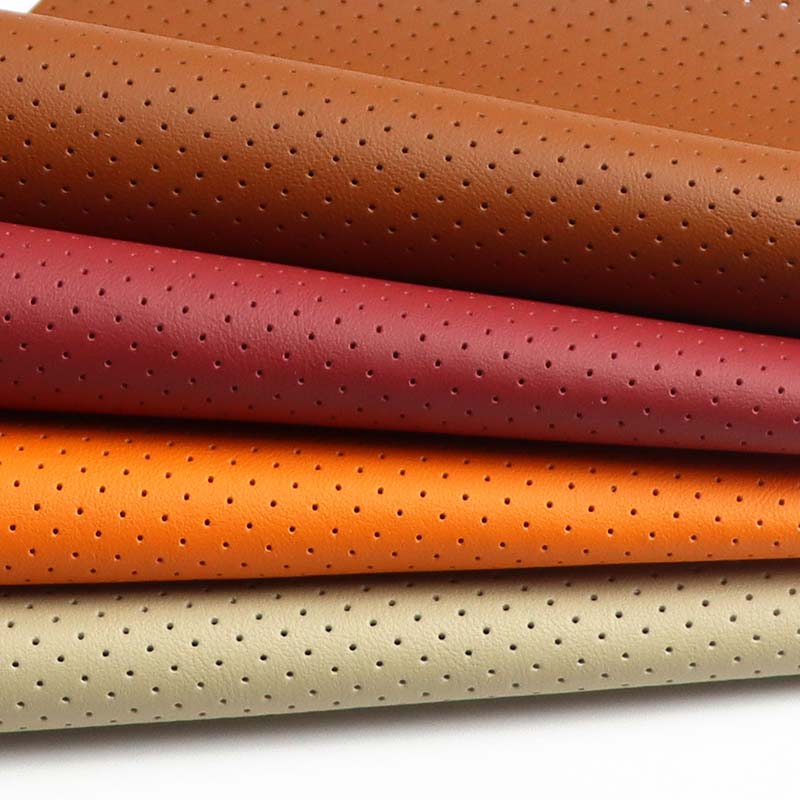 Perforovaná koža z mikrovlákna Látka na dierovanie automobilových sedadiel