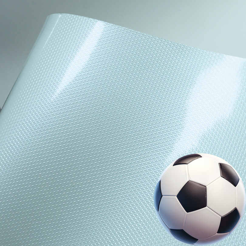 Krištáľové zrkadlo Lesklý materiál z PU kože pre futbalové lopty