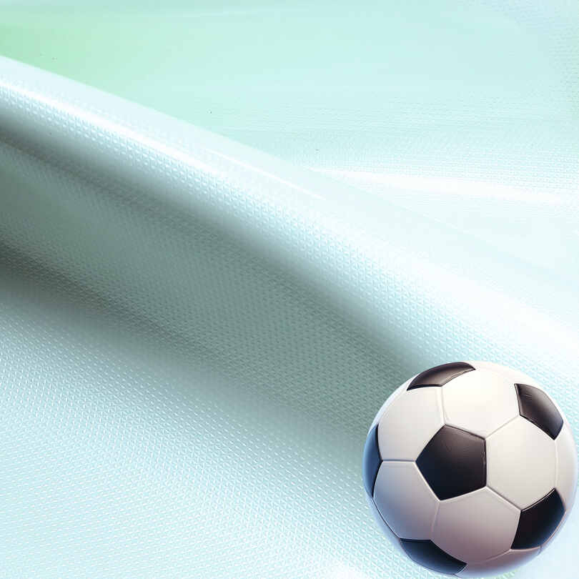 Krištáľové zrkadlo Lesklý materiál z PU kože pre futbalové lopty